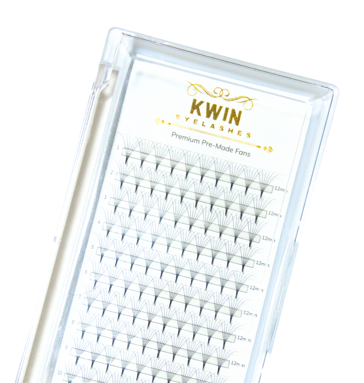 KWIN EYELASHES Volume lash fans 3D 0.07mm D Curl